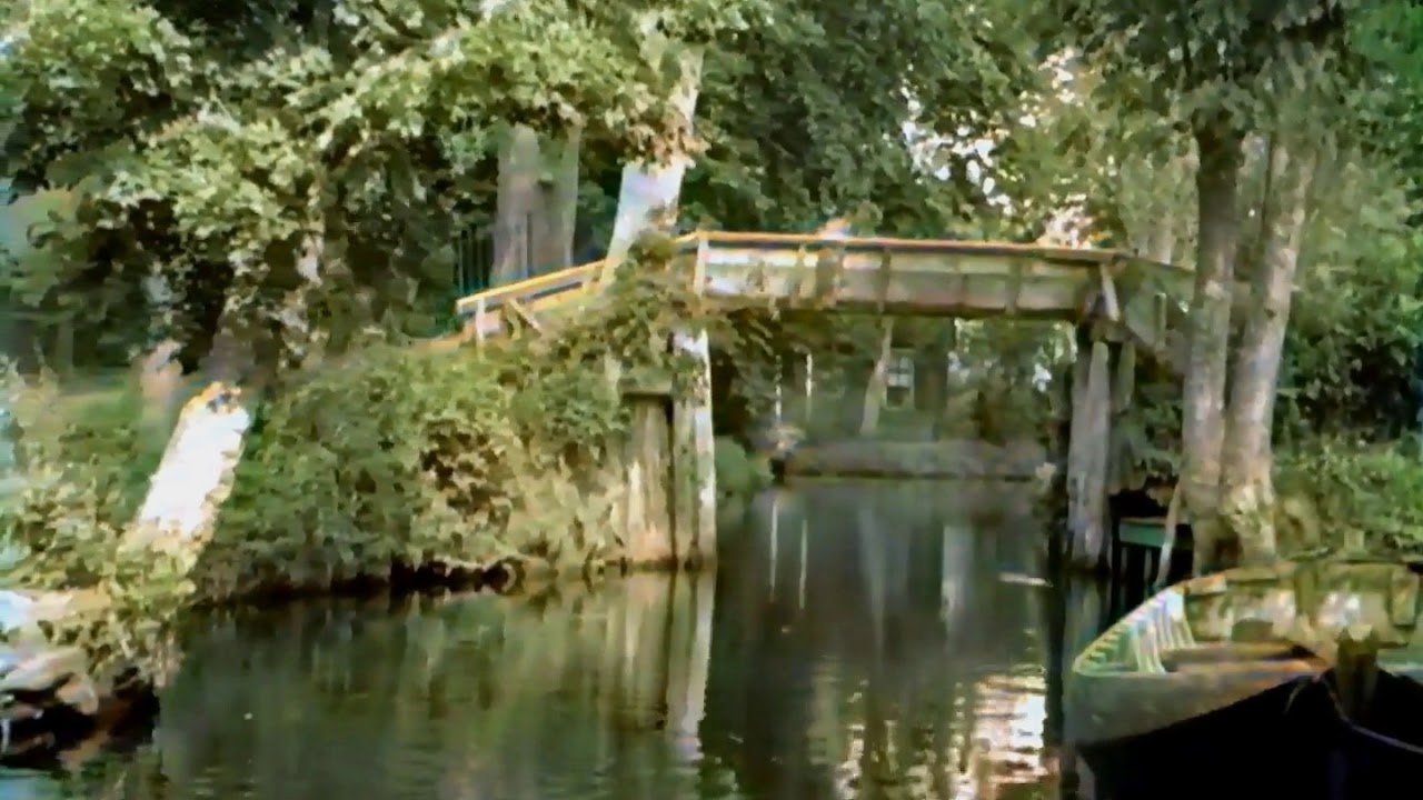 Beautiful Giethoorn in The Netherlands in 1921 [Colorized and AI enhanced]