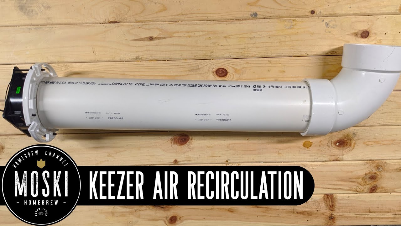 Keezer/Kegerator Air Recirculation Build - Tutorial