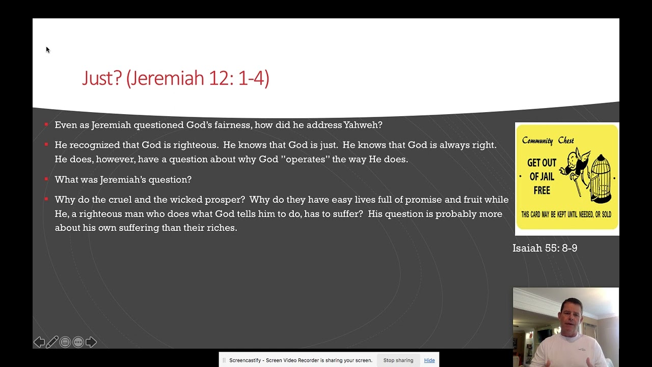 Exclusive (Jeremiah 12)