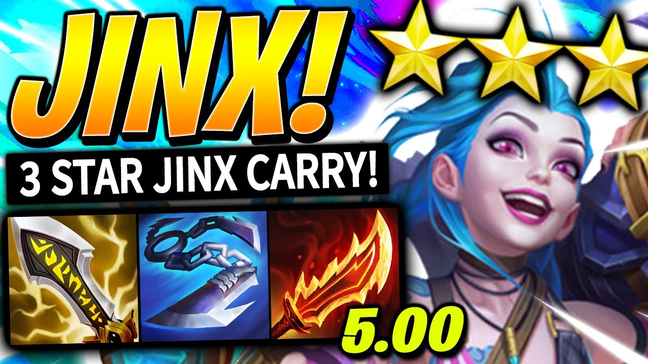 NEW SET 16 JINX 3 BUILD GO BRR STRATEGY I Teamfight Tactics LORE & LEGENDS Gameplay TFT Guide
