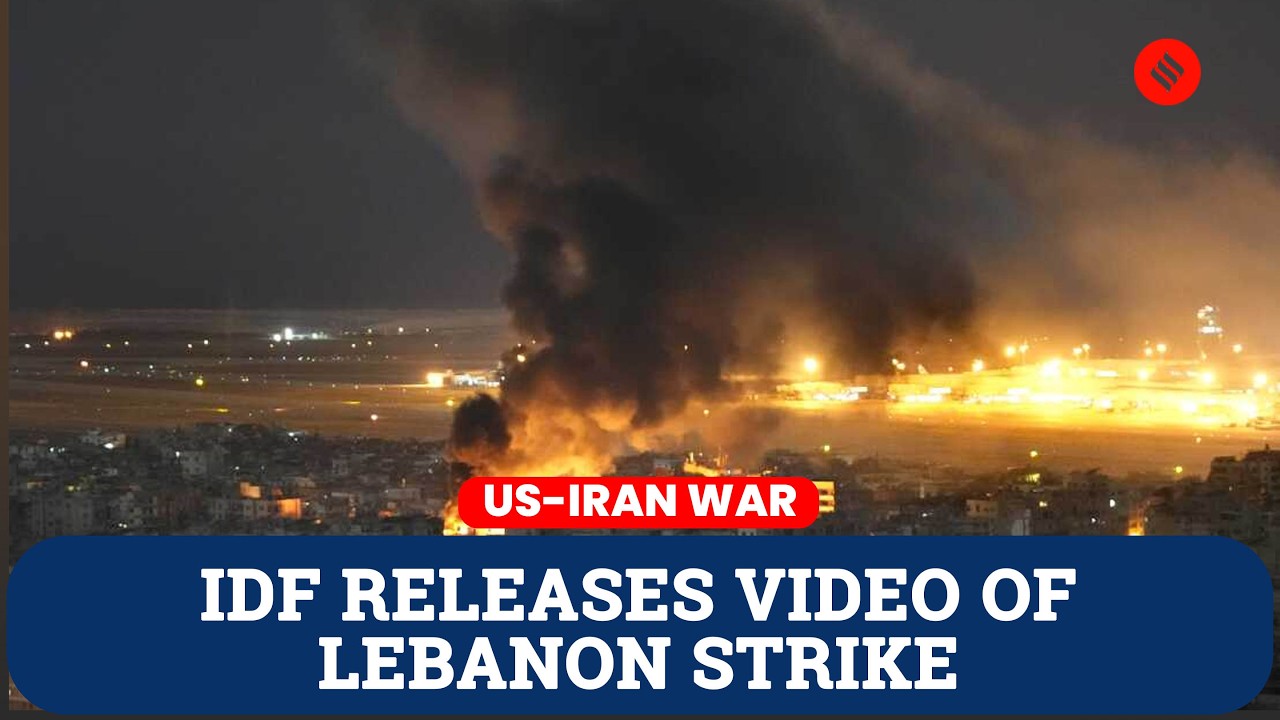 Israel Releases Video Claiming Strikes on Hezbollah Targets in Beirut