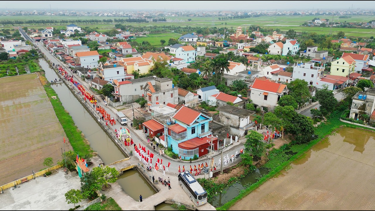 LỄ KHÁNH THÀNH TỪ ĐƯỜNG HỌ NGUYỄN THÁI THÔN TỒN THÀNH XÃ GIAO NINH NGÀY 6-01 AL2026 (P1)