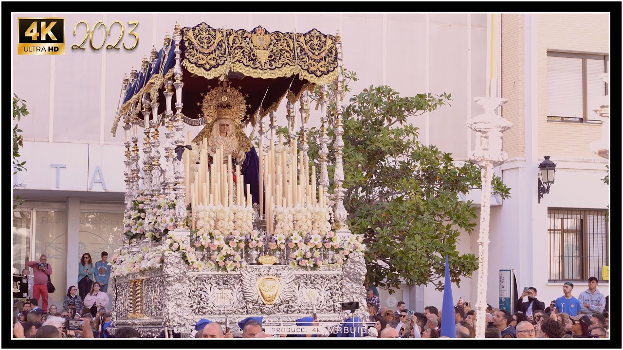 |4k| VIRGEN DE LA VICTORIA | Semana Santa 2023 Cádiz | BM LA SALUD (BARBATE)