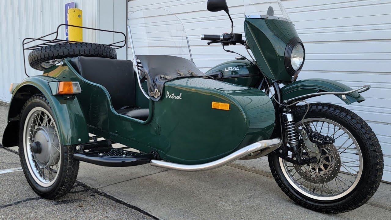 2010 Ural Patrol 2WD Sidecar Motorcycle