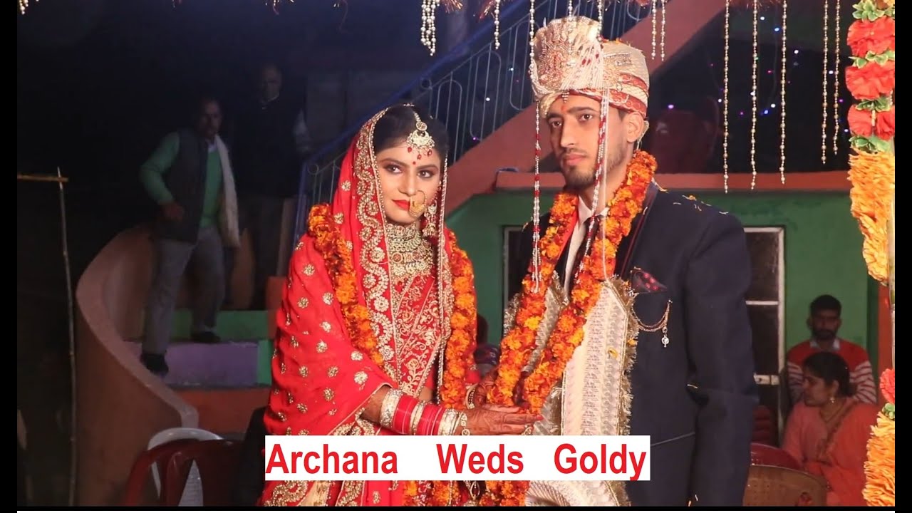 Goldy weds Archana ( himachali marriage)