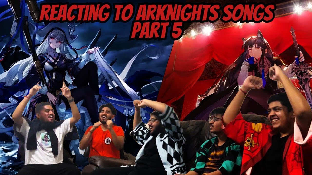 FADING SKY + STAINLESS HEART + LOYAL TO THE BEAT + MORE!!! | Reacting To Arknight Songs Part 5 | TMC