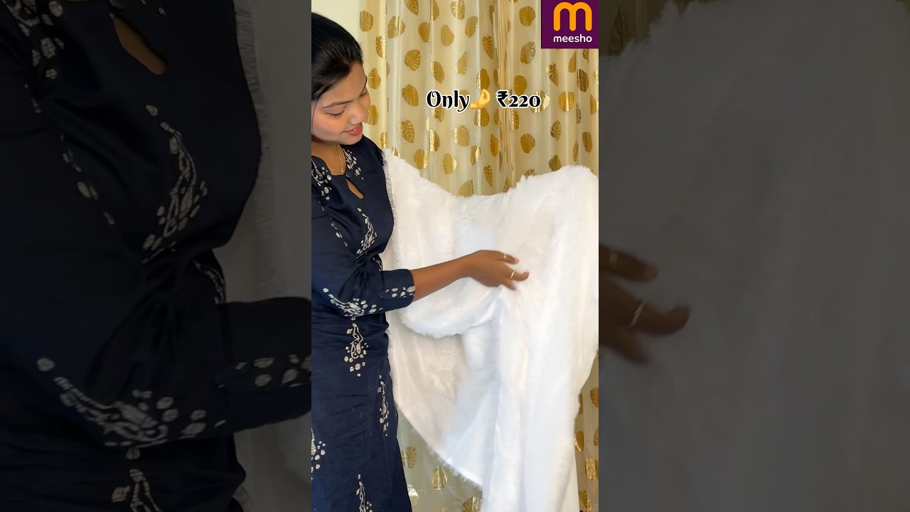 Unboxing White Fur Fabric #meeshohomedecor #meeshohaul #review #affordable