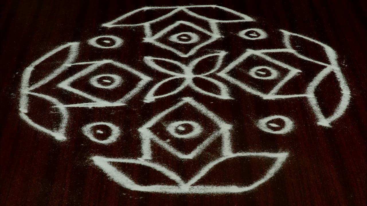 Easy Rangoli with 9x3x3 Dots | Beginner Kolam | Make Kolam | Sankranthi Kolam | KGS Rangoli