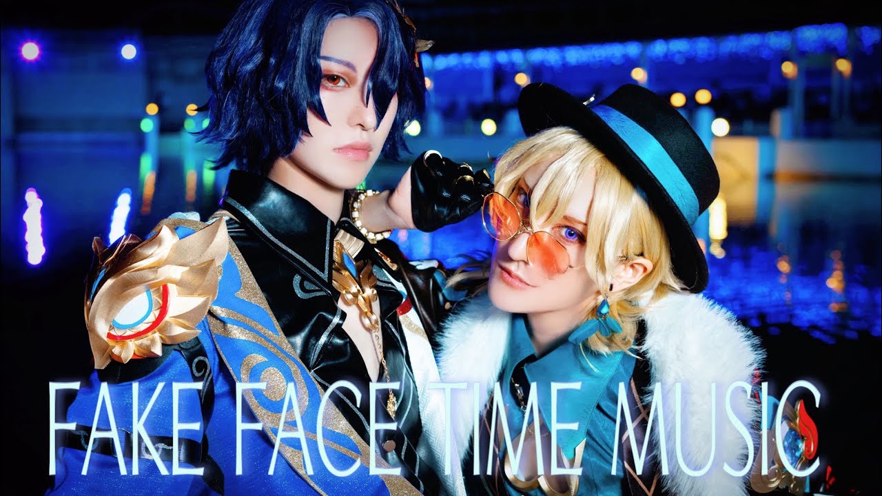 【崩壊スターレイル】レイシオとアベンチュリンでfake face dance music /ノロ【コスプレ踊ってみた】
