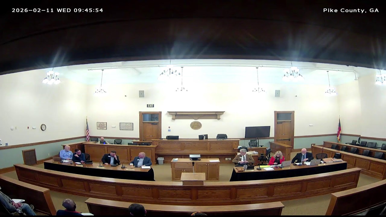 Pike County Board of Commissioners 2/11/2026 RMM