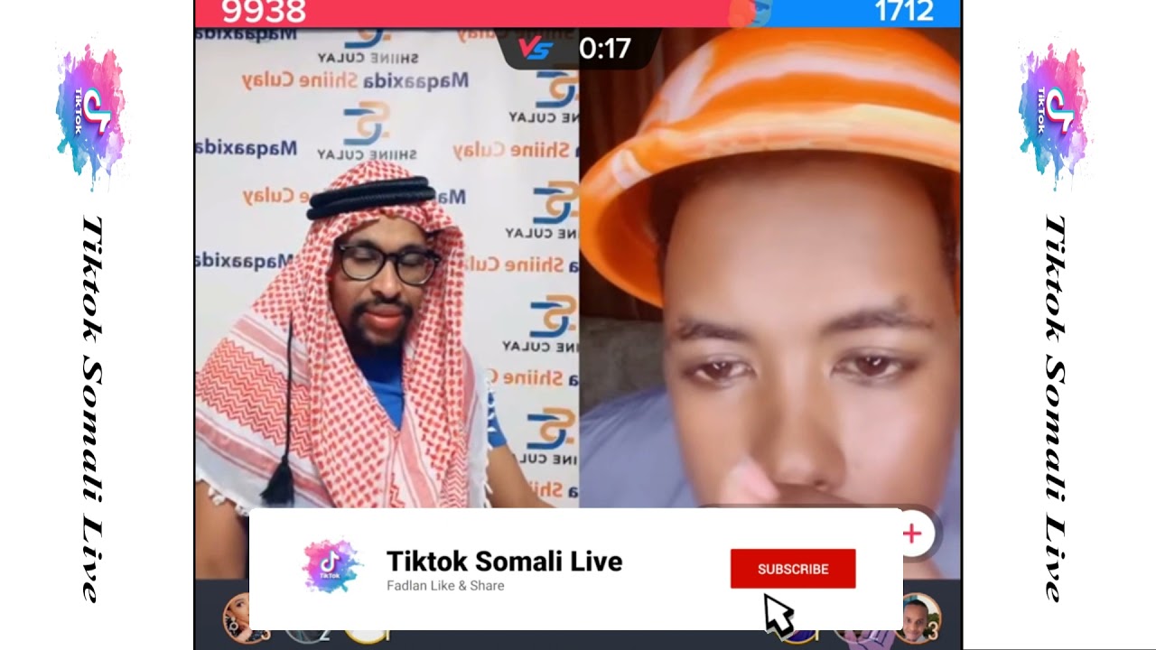 Shiino Culay iyo Bilal Bulshawi || Somali Tiktok Live 2021