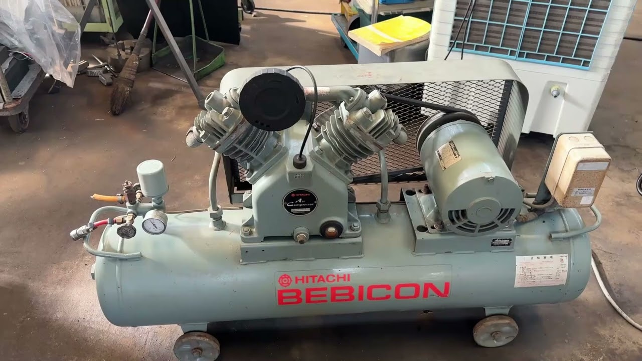 U48250 コンプレッサー（レシプロ） 日立産機 2 2P 9 5V5 年 No