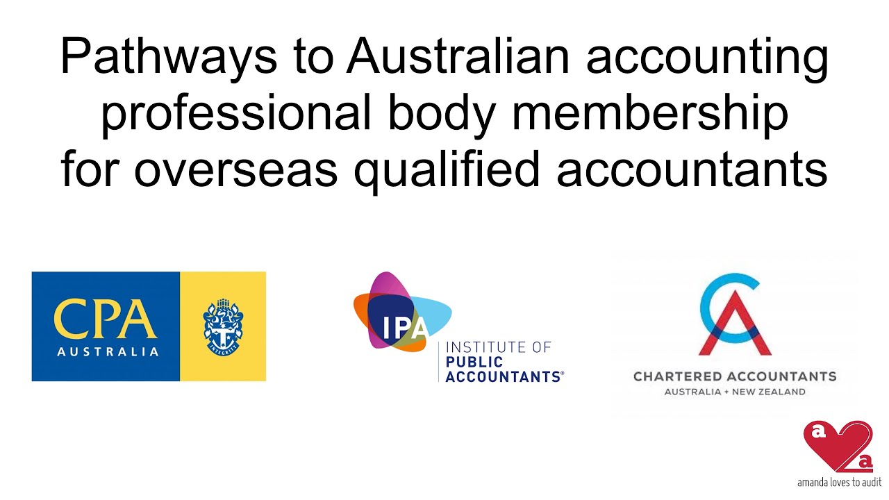 What are the options for overseas accountants to gain an Australian professional body membership?