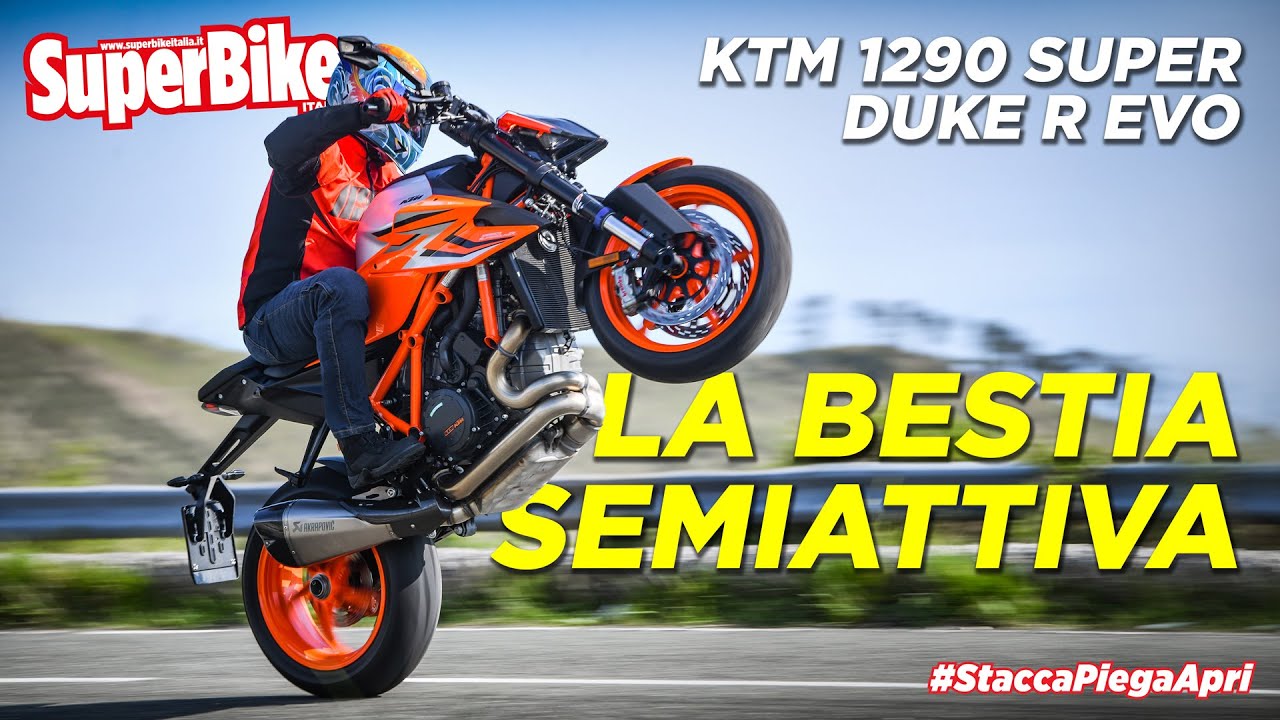 MALEDUCATA e RAFFINATA: la KTM 1290 Super Duke R Evo 2022 è la hypernaked definitiva?