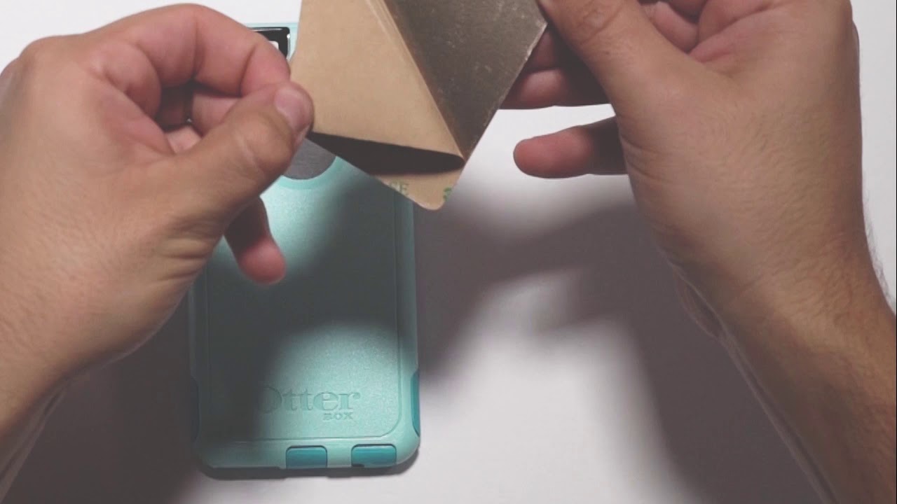 How To Apply a Copper Phone Genie or ZapMat-1