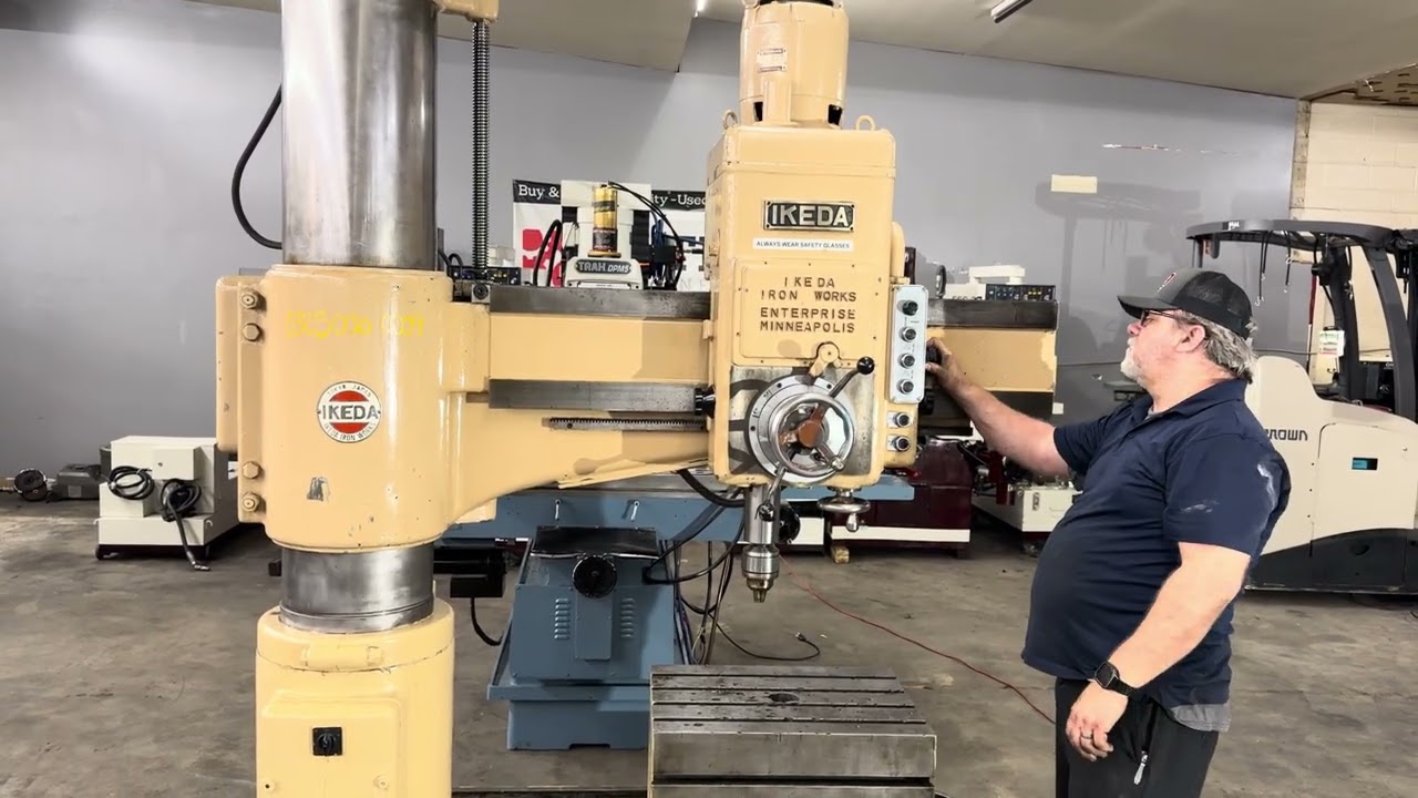 Ikeda RM-1300 Radial Arm Drill