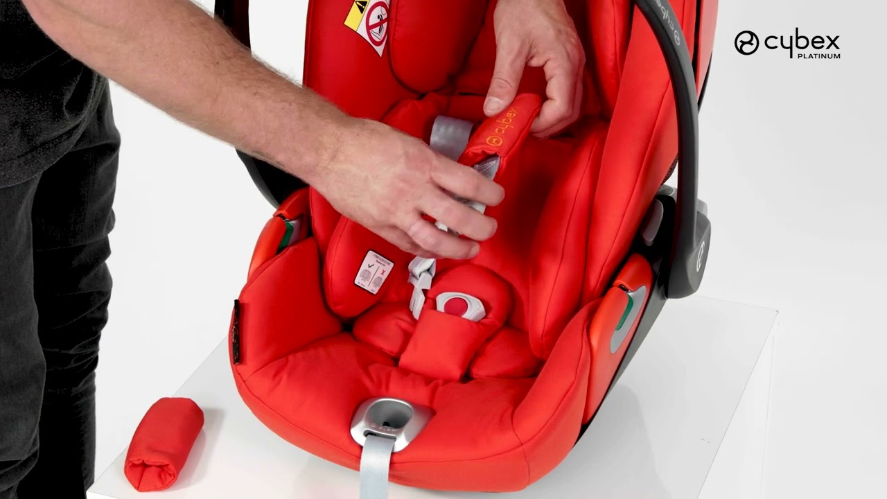 How to Take out the Newborn Inlay I Cloud Z2 i-Size Car Seat I CYBEX