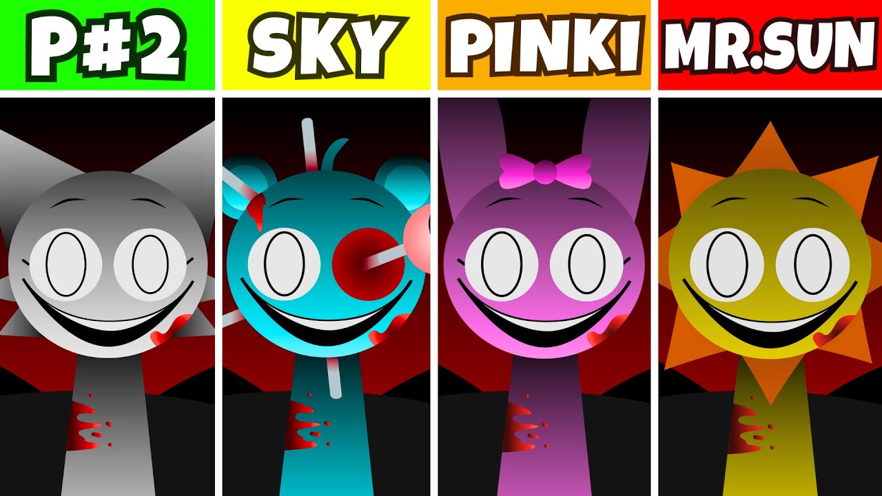 Incredibox Sprunki: Phase 2 But Everyone Is Sky VS Pinki VS Mr.Sun