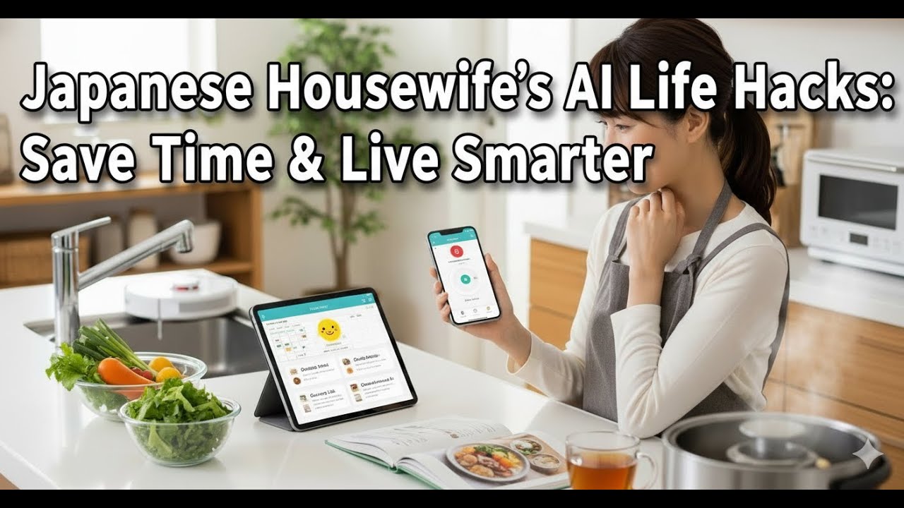 Japanese Housewife's AI Life Hacks: Save Time & Live Smarter