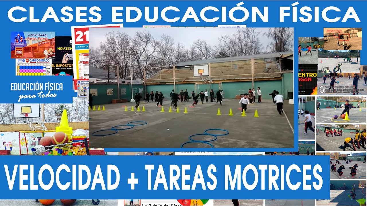 Educación Física Velocidad + Tareas Motrices Fáciles