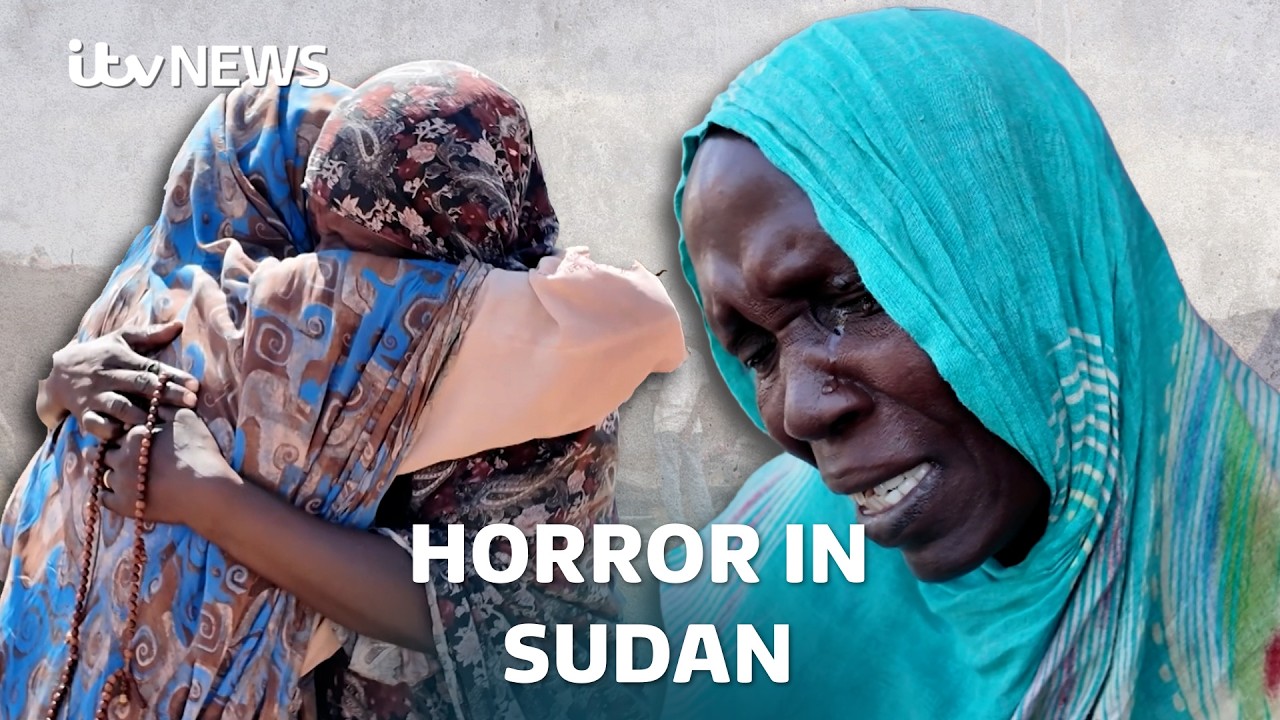 Warnings of genocide: the human costs of the war in Sudan | ITV News