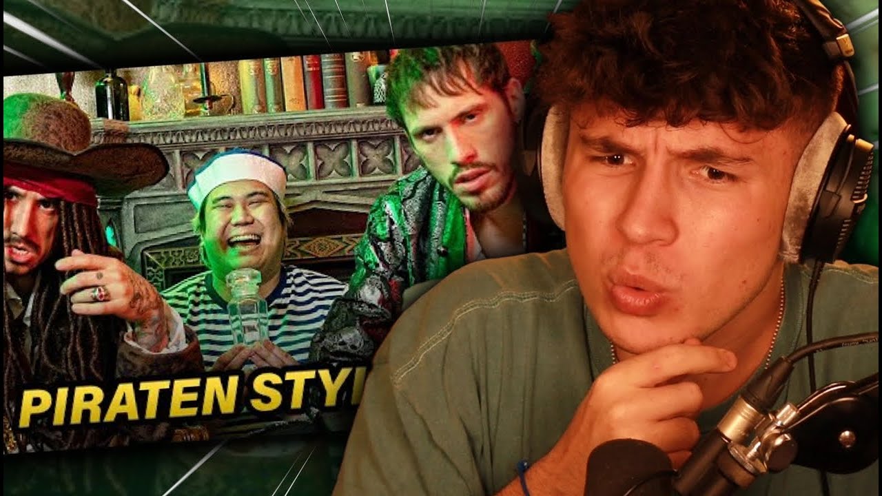 Einer der BESTEN SONGS😱?!?...Reaktion : PIRATEN STYLE 2.0 x GReeeN (Musikvideo)