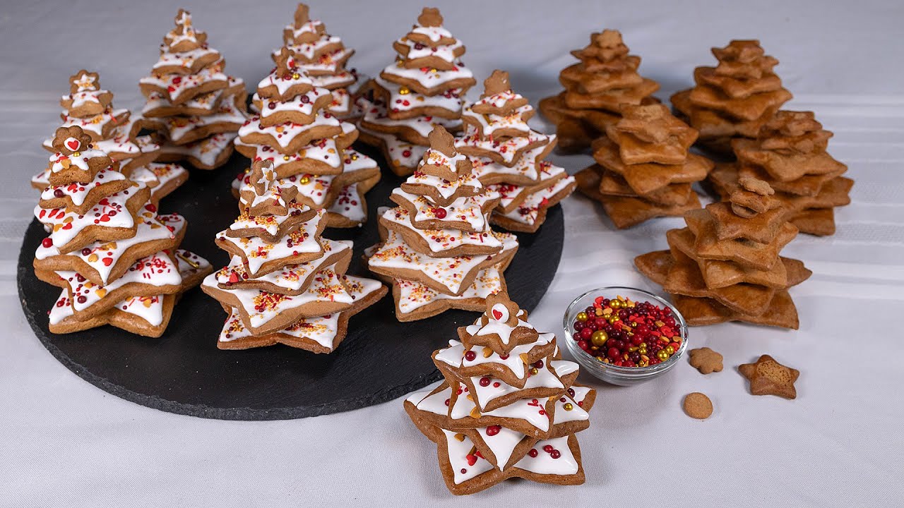Adventi készülődés - Mézeskalács karácsonyfák