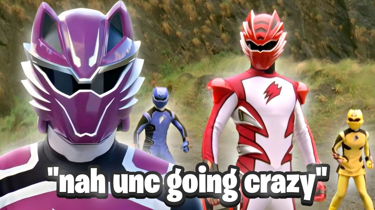 When PURPLE WOLF RANGER FOLDED the Power Rangers
