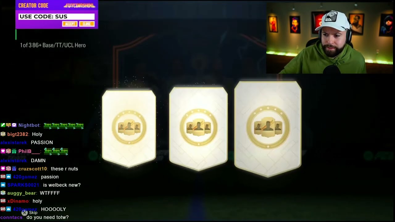 TESTING 5x 86+ UCL HERO PLAYER PICKS!