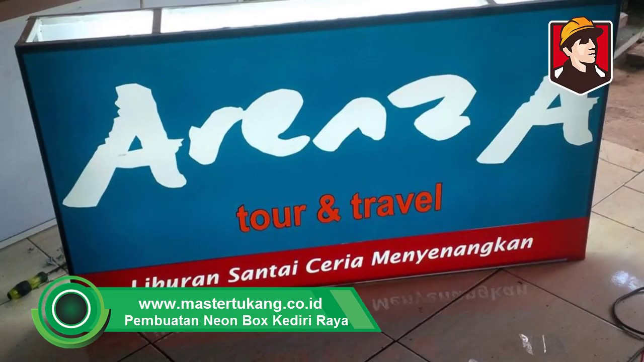 Pembuatan Neon Box Murah Kediri Raya