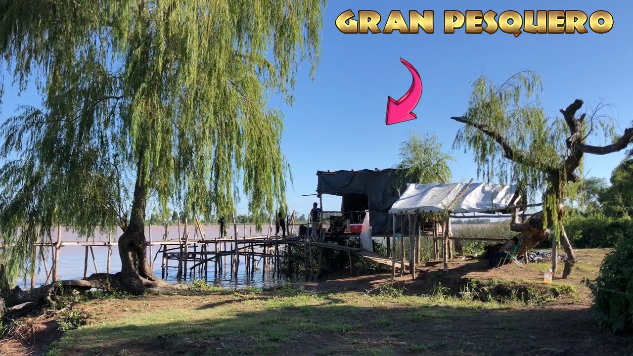 ASI DA GUSTO / LUGAR PROFUNDO / SIN ENGANCHE /MUCHA PESCA / Y ESTACIONAMIENTO...