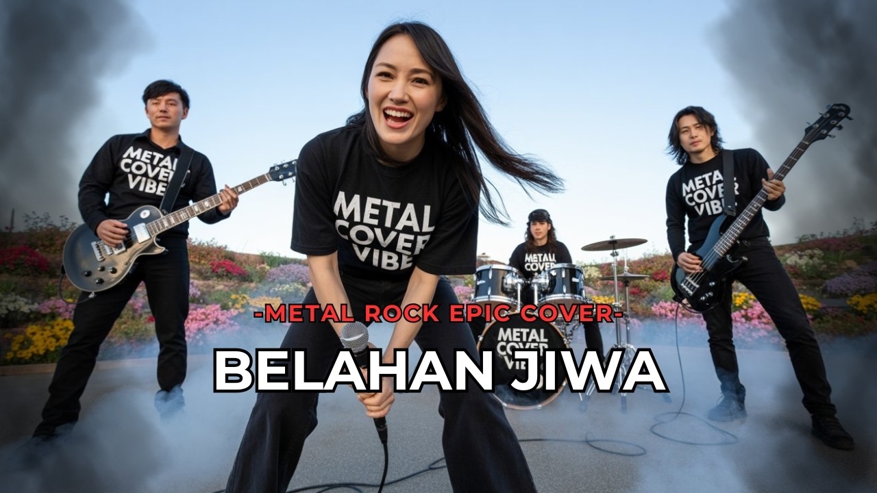 Belahan Jiwa - D.O.T (AI Metal Rock Energi Cover) || Full Bass