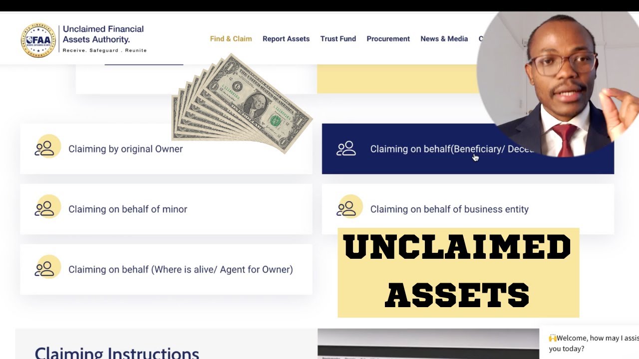 CLAIM 'FREE MONEY' FROM THE GOVERNMENT OF KENYA | MONEY FROM UNCLAIMED FINANCIAL ASSETS AUTHORITY