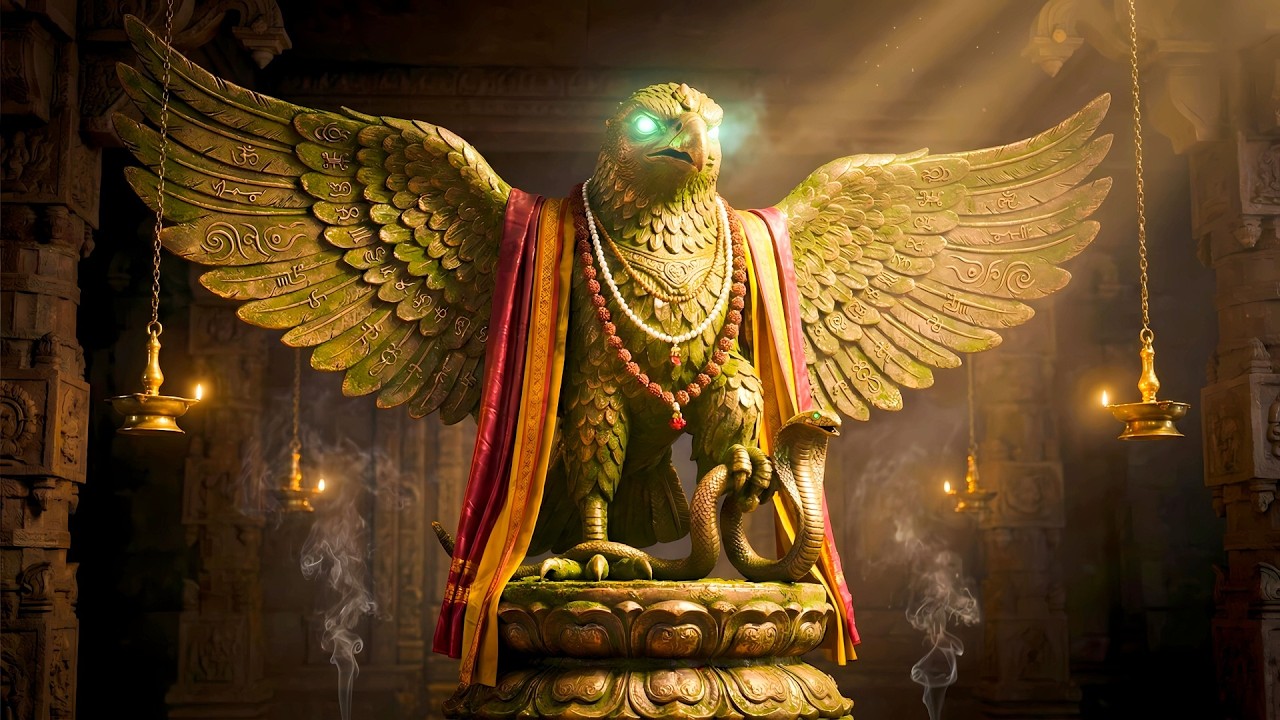 Garuda Gayatri Mantra – Removes Fear, Negativity & Obstacles | Sadwini Koppa | 