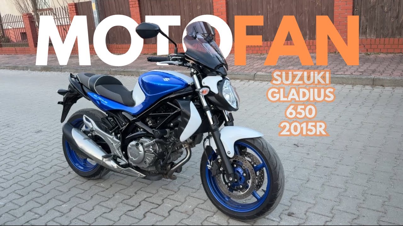 Suzuki Gladius 650 2015R 16000 KM MOTOFAN MOTOCYKLE ŚCINAWA