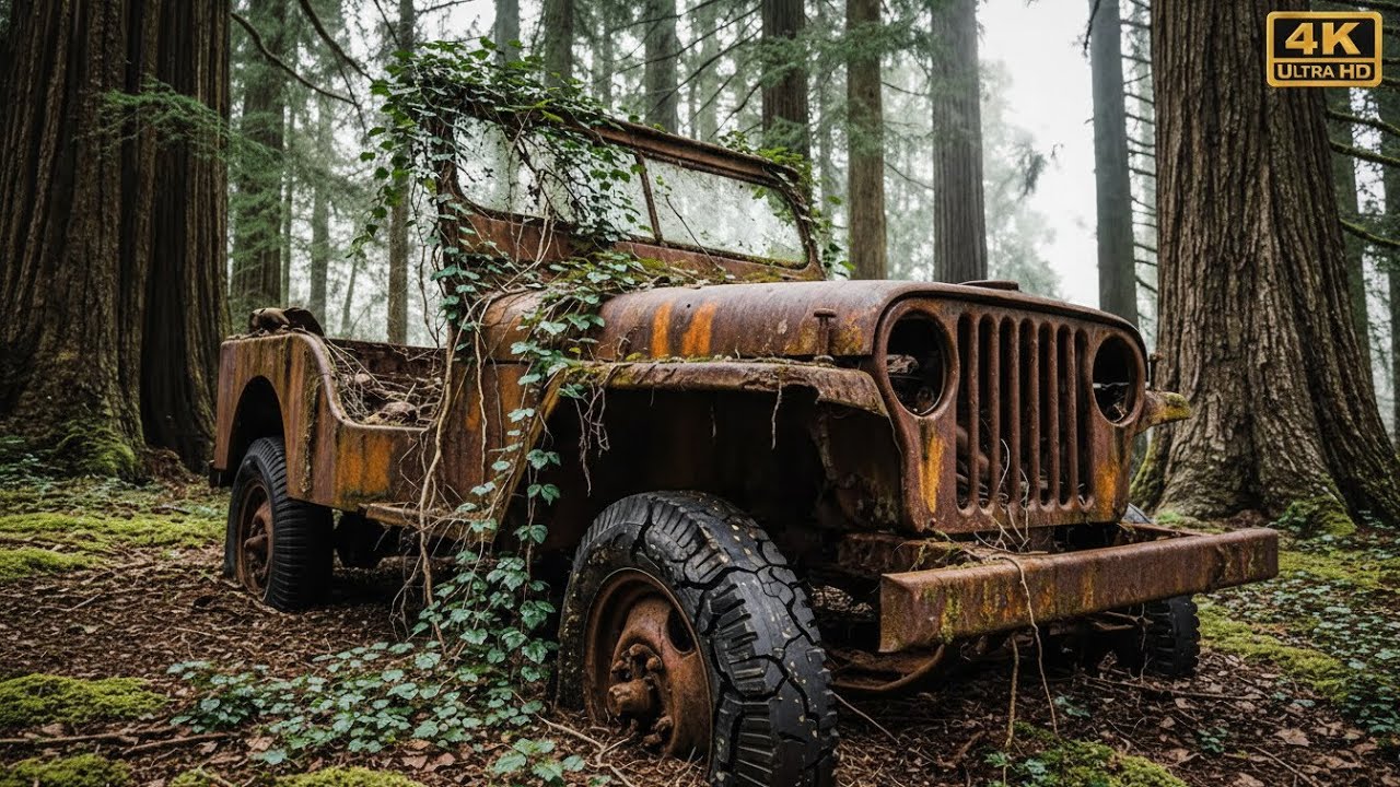WWII Veteran Lost 78 Years | 1944 Willys MB Jeep D-Day Full Restoration