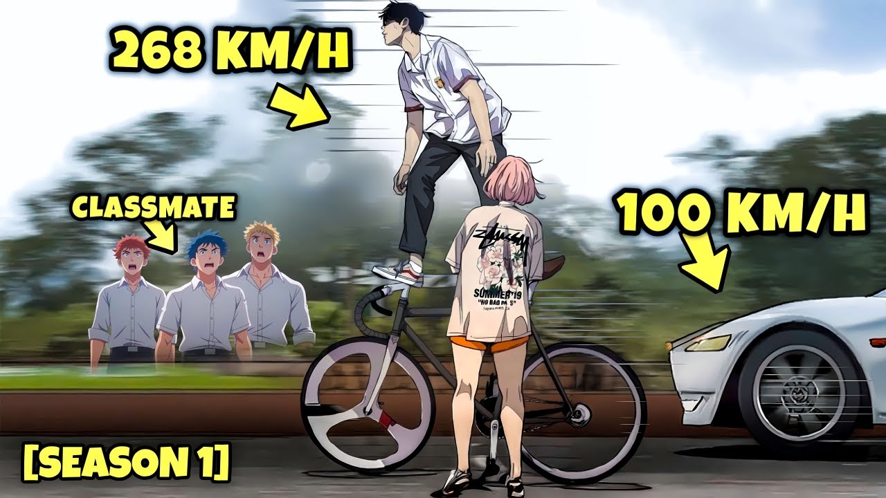 [S1] Everyone thought that he was a Nerd until he showed them his Cycling Skills