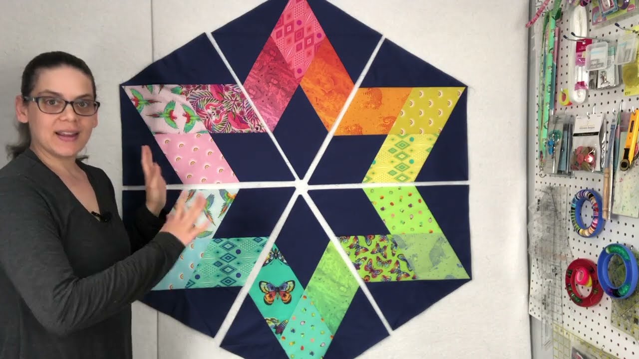 Q4BB Project 6: Tummy Time All Star Quilt