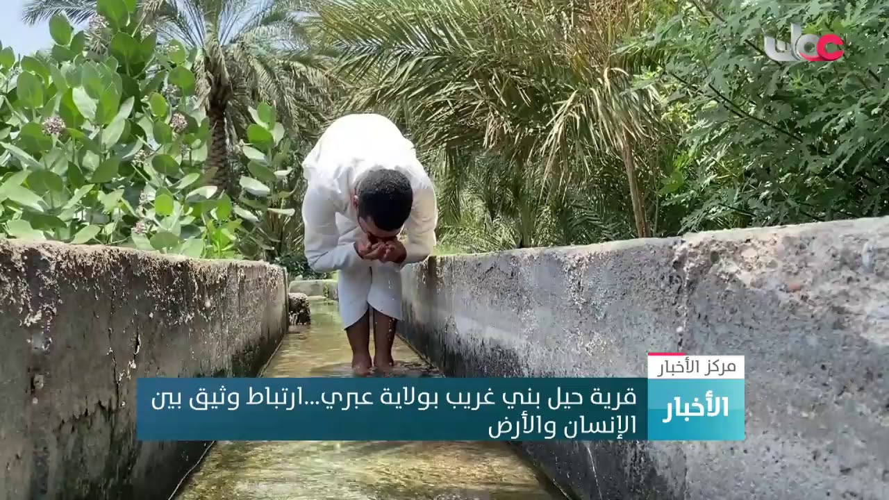 قرية حيل بني غريب بولاية عبري...ارتباط وثيق بين الإنسان والأرض