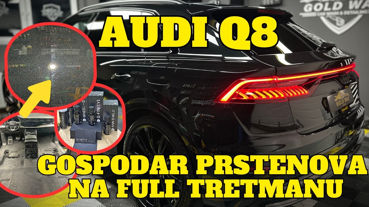 Znoj, trud i savrsenstvo - FULL DETAILING tretman na AUDI Q8
