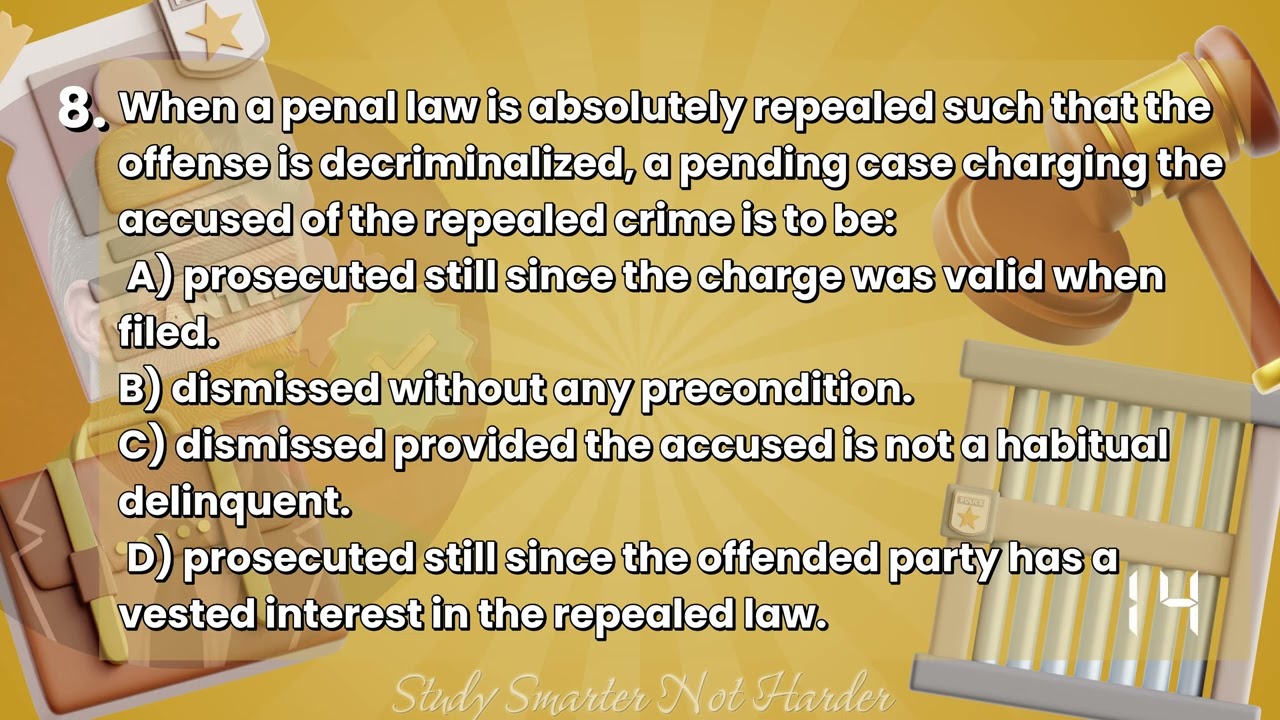 CRIMINAL LAW AND JURISPRUDENCE | 10 BOARD QUESTION |  Criminology Reviewer CLE | Mockboard Questions