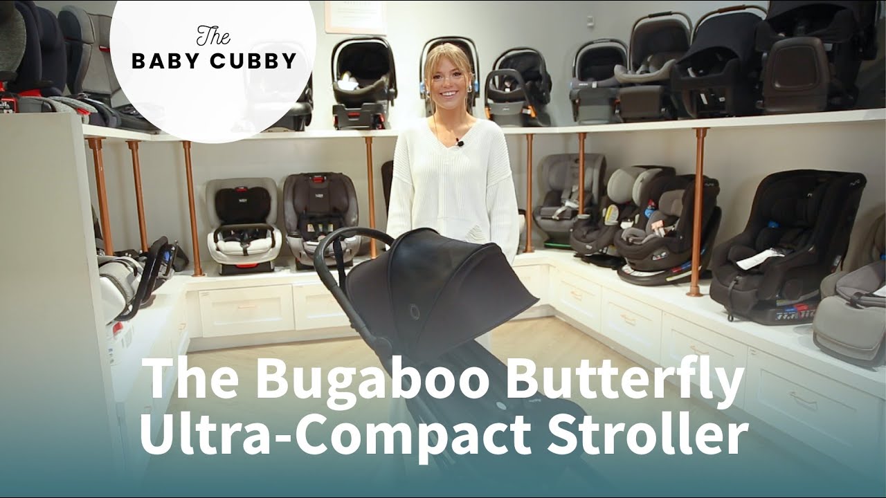 The NEW Bugaboo Butterfly ULTRA-COMPACT Stroller Complete Demo and Review