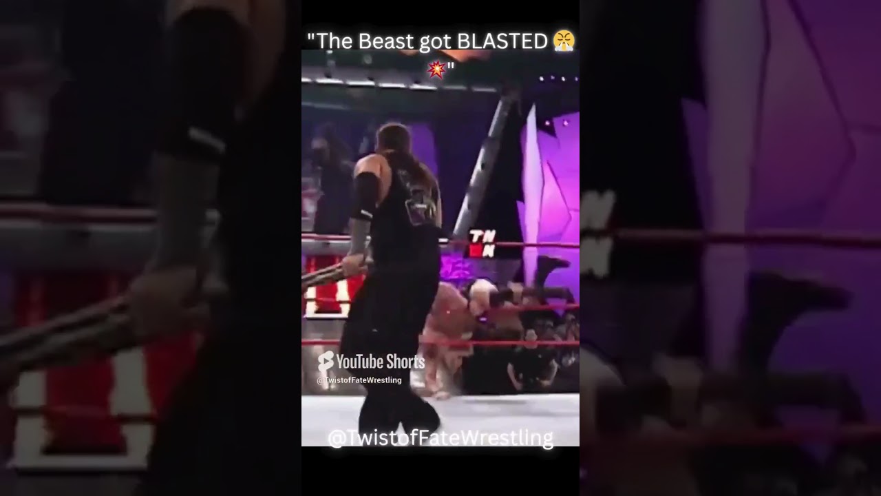 One of the BRUTAL Chairshots in WWE History! 😳#brocklesnar #hardyboyz #chairshot#wwe#wrestlingshorts