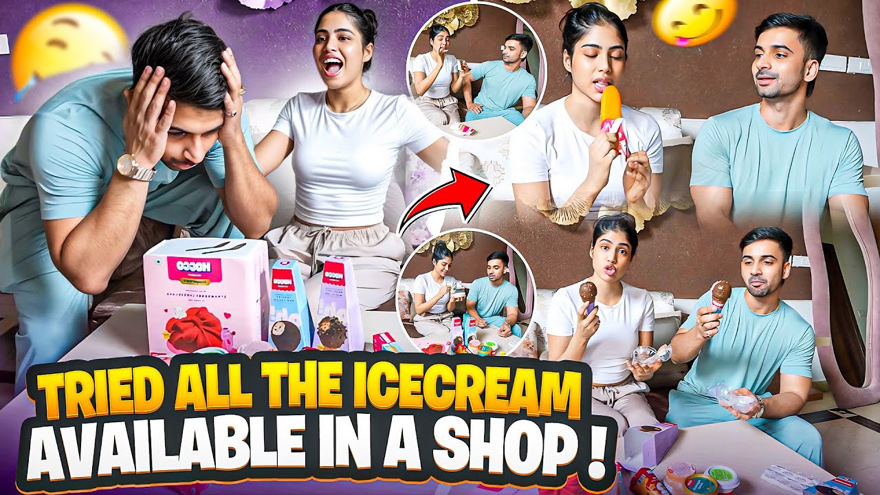 Shop ki saari ice cream utha laye