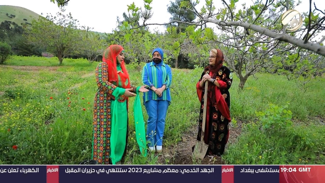 انتِ مع انسجام الغراوي - امرأة كردية متسلقة للجبال ولديها بستان في اعالي الجبال | 2024/5/9