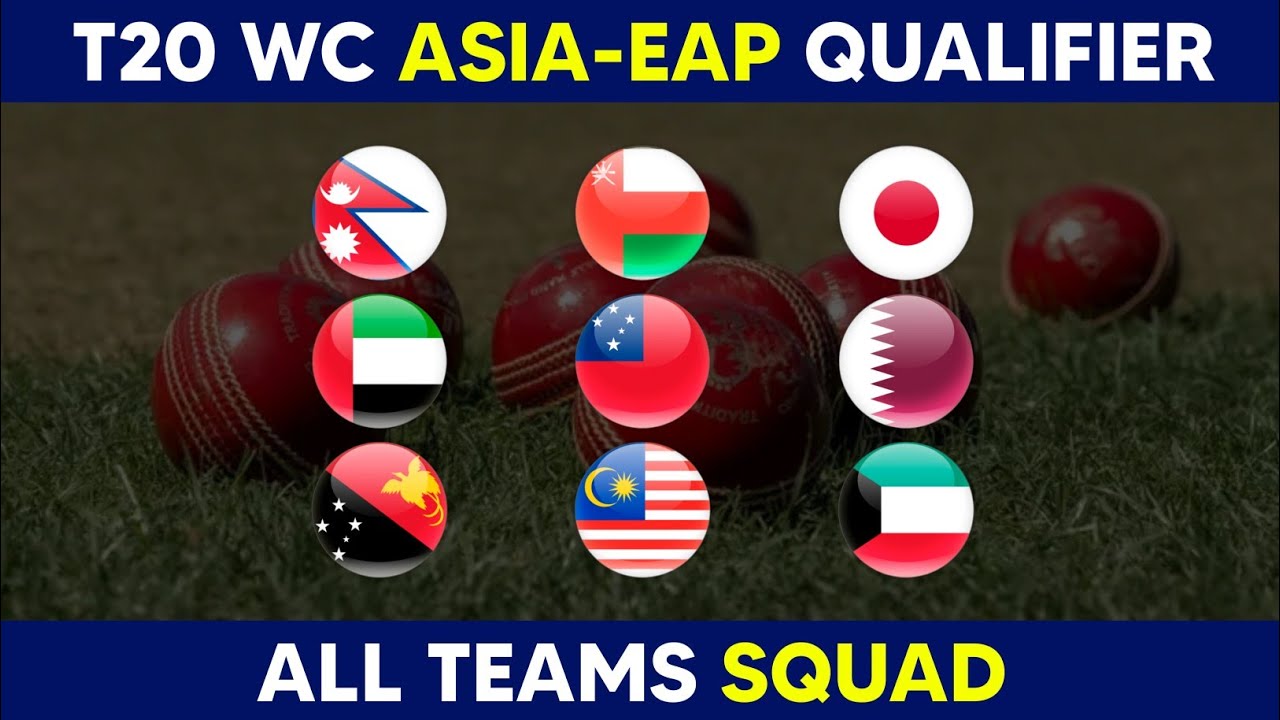 9 Teams Squad | Asia Eap Qualifier | T20 World Cup 2026 | Cricket News 