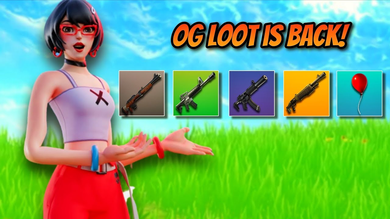 Fortnite Loot That's Old, But Gold