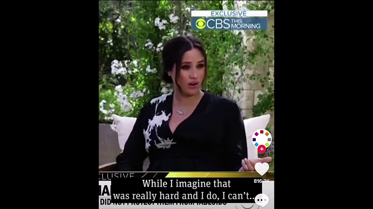 Deleted part about Kate Middleton - Oprah interview with Meghan Markle and Prince Harry