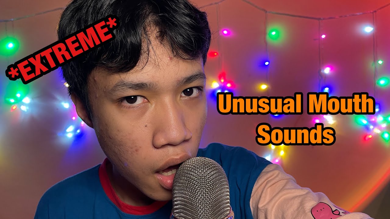 ASMR Unusual & Rare Mouth Sounds to knock you out