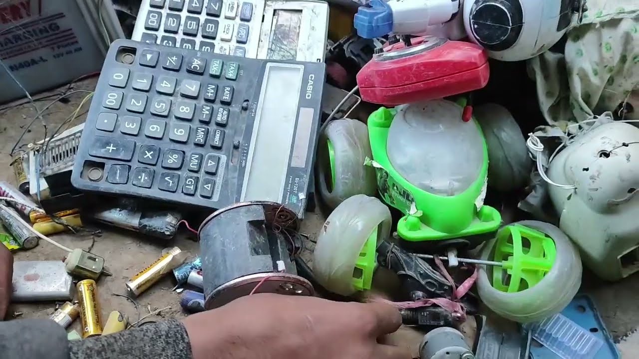 Breaking a remote-controlled race car